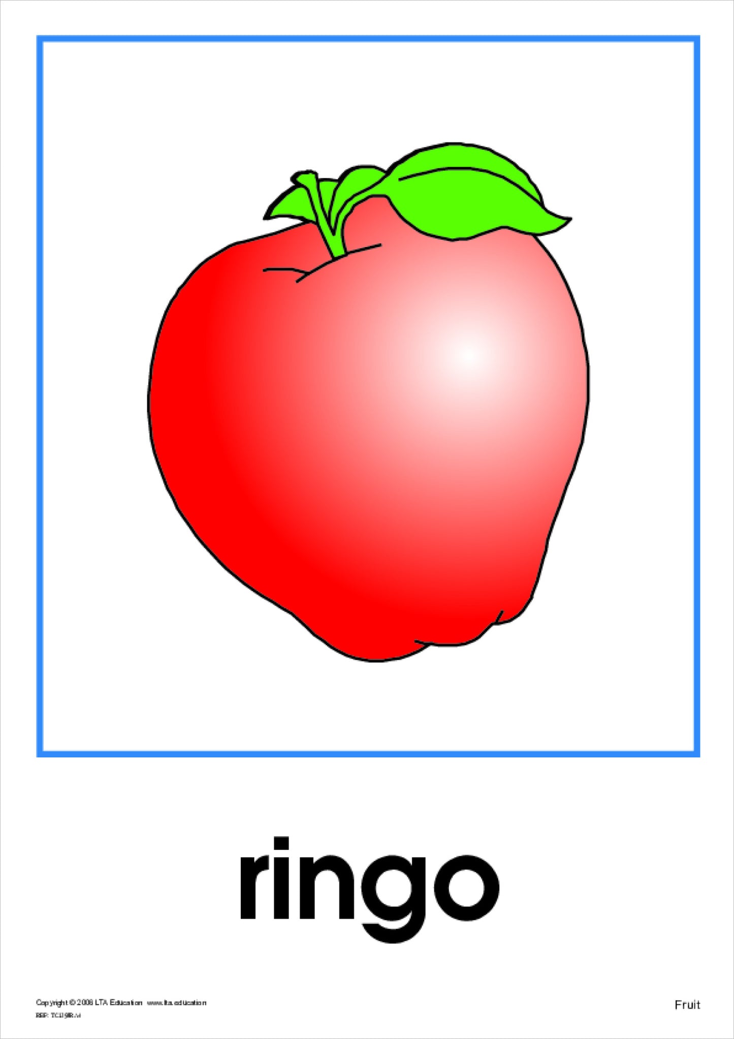 Fruit Theme Cards