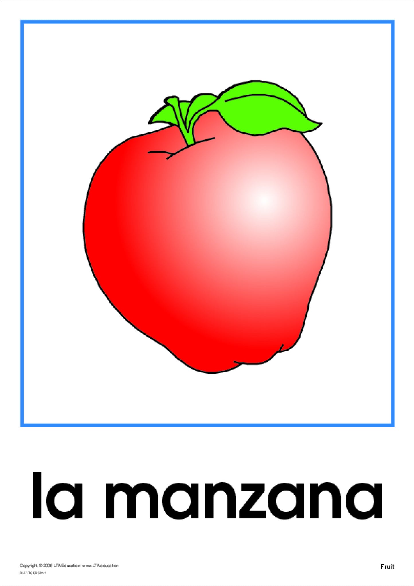 Fruit Theme Cards