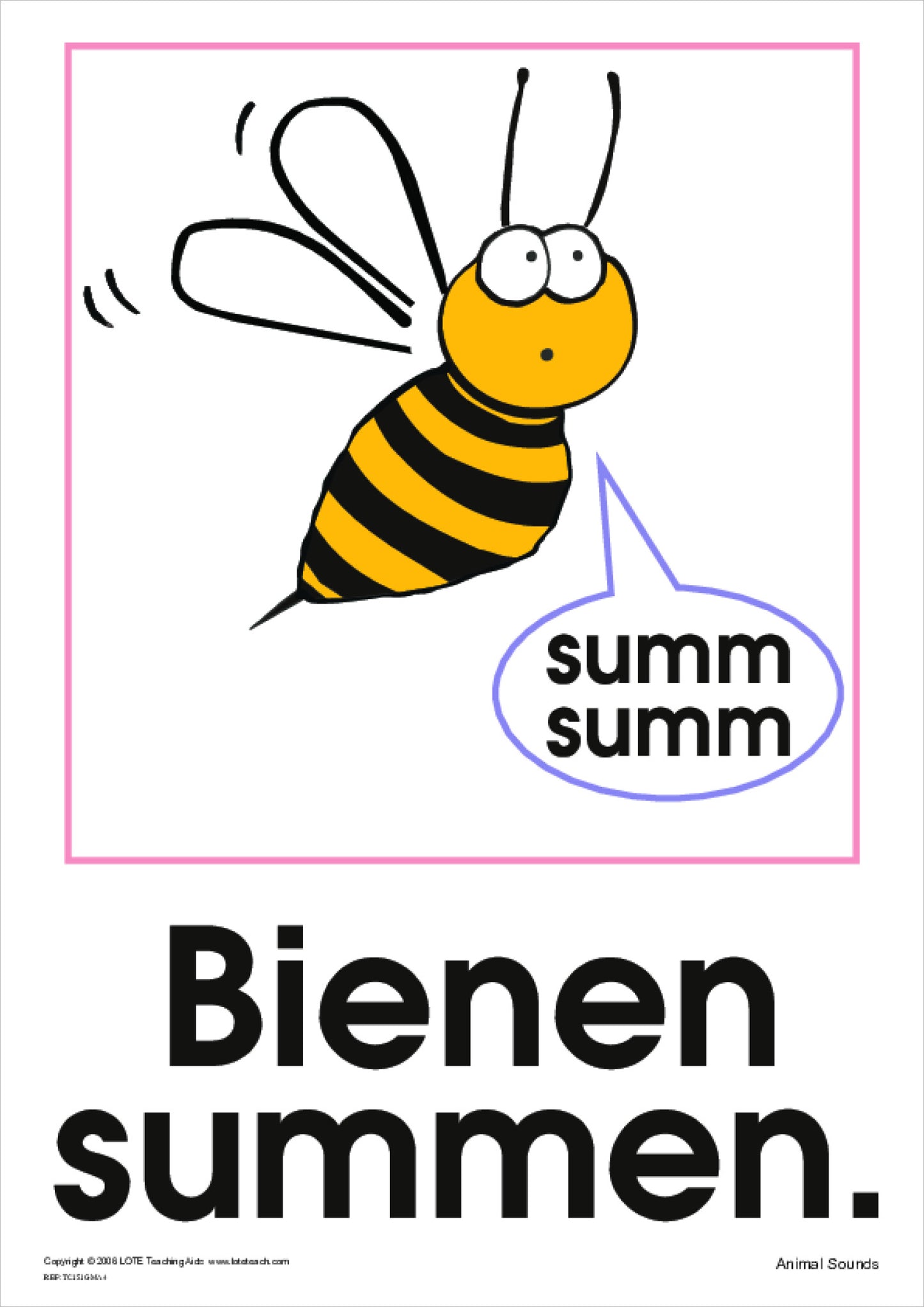 Animal Sounds Theme Cards