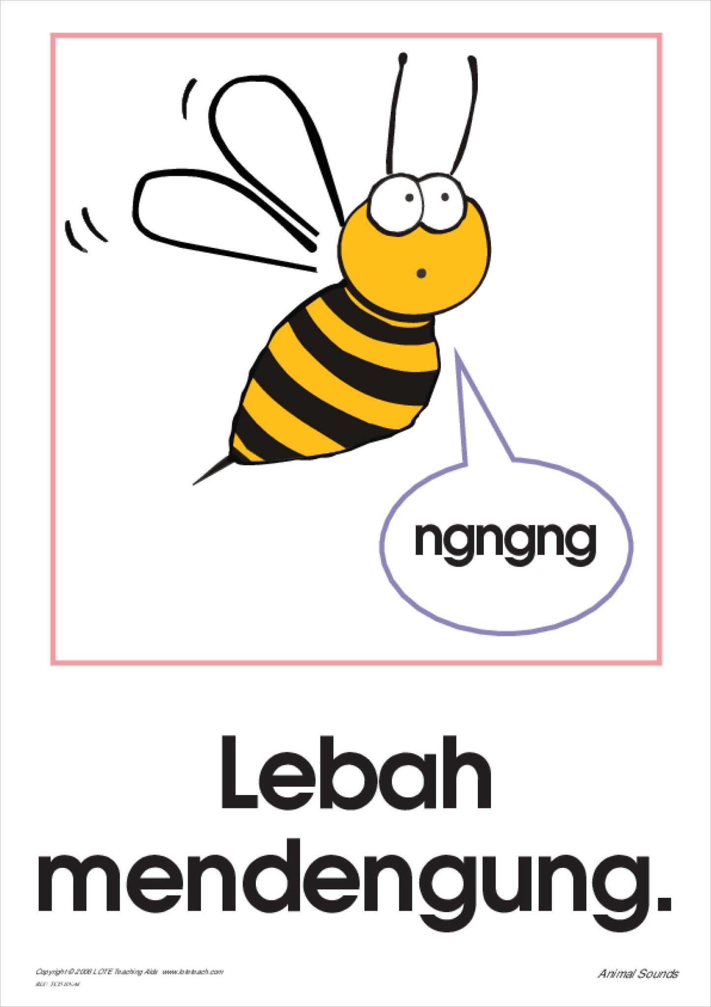 Animal Sounds Theme Cards