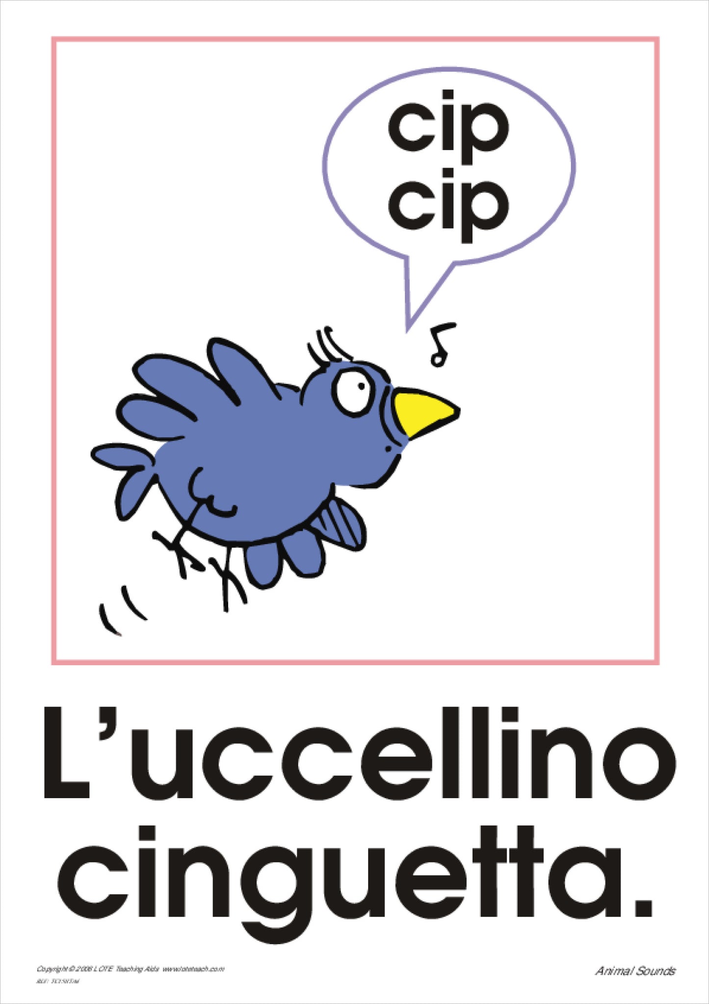 Animal Sounds Theme Cards