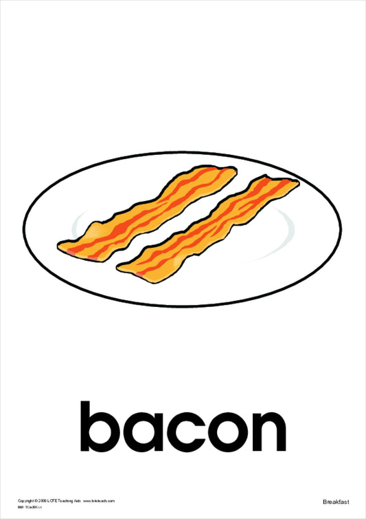 Breakfast Theme Cards