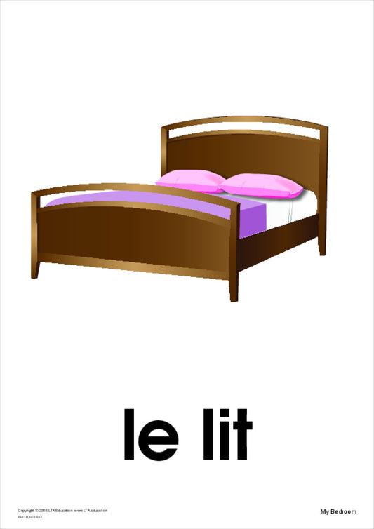 My Bedroom Theme Cards