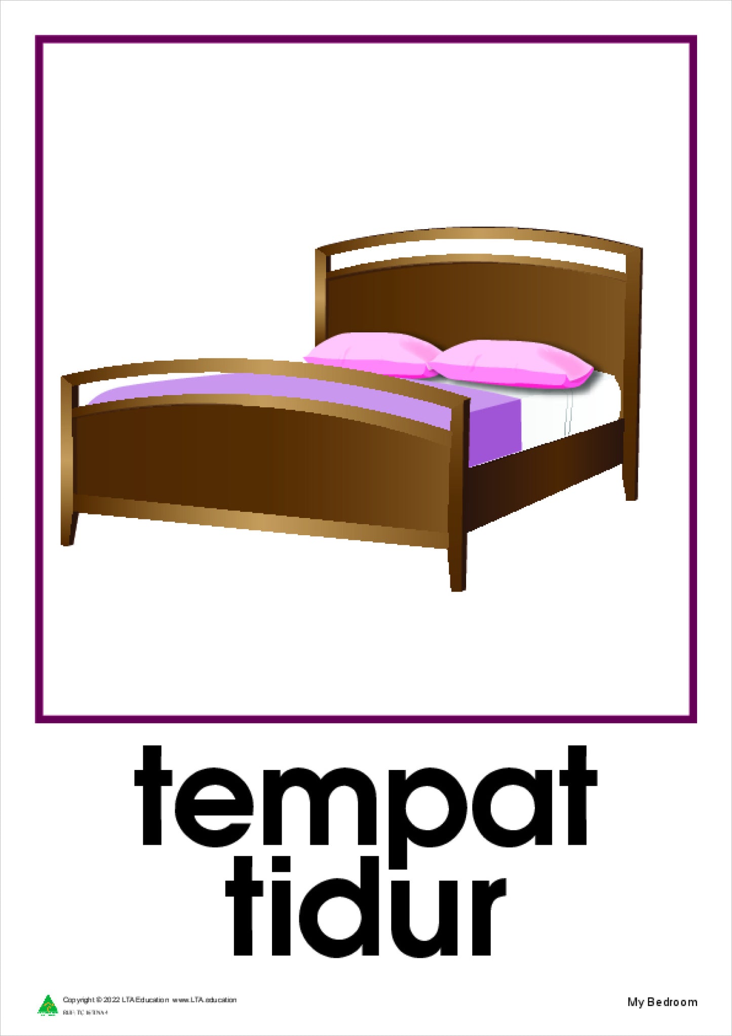 My Bedroom Theme Cards