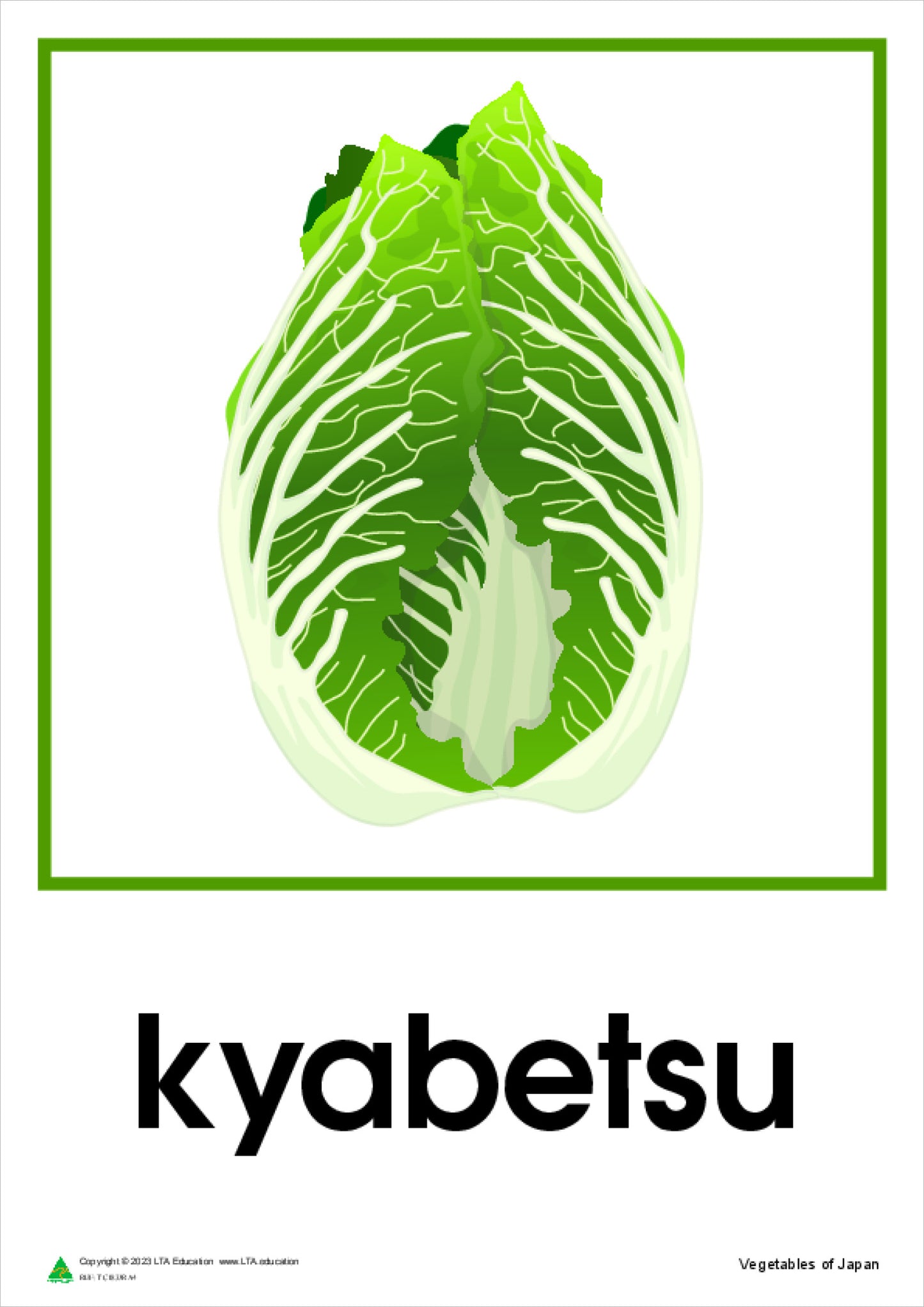 Vegetables of Japan