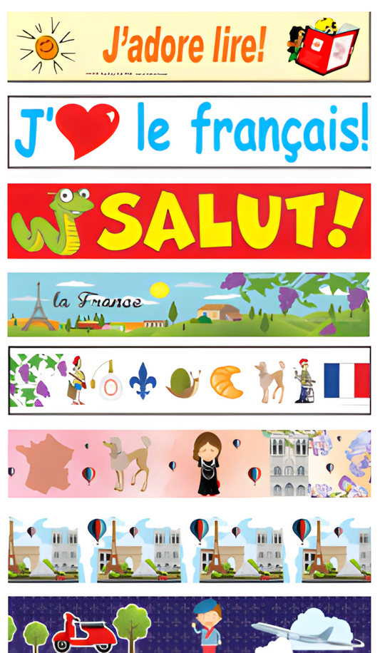 French Bookmark Mixed Pack