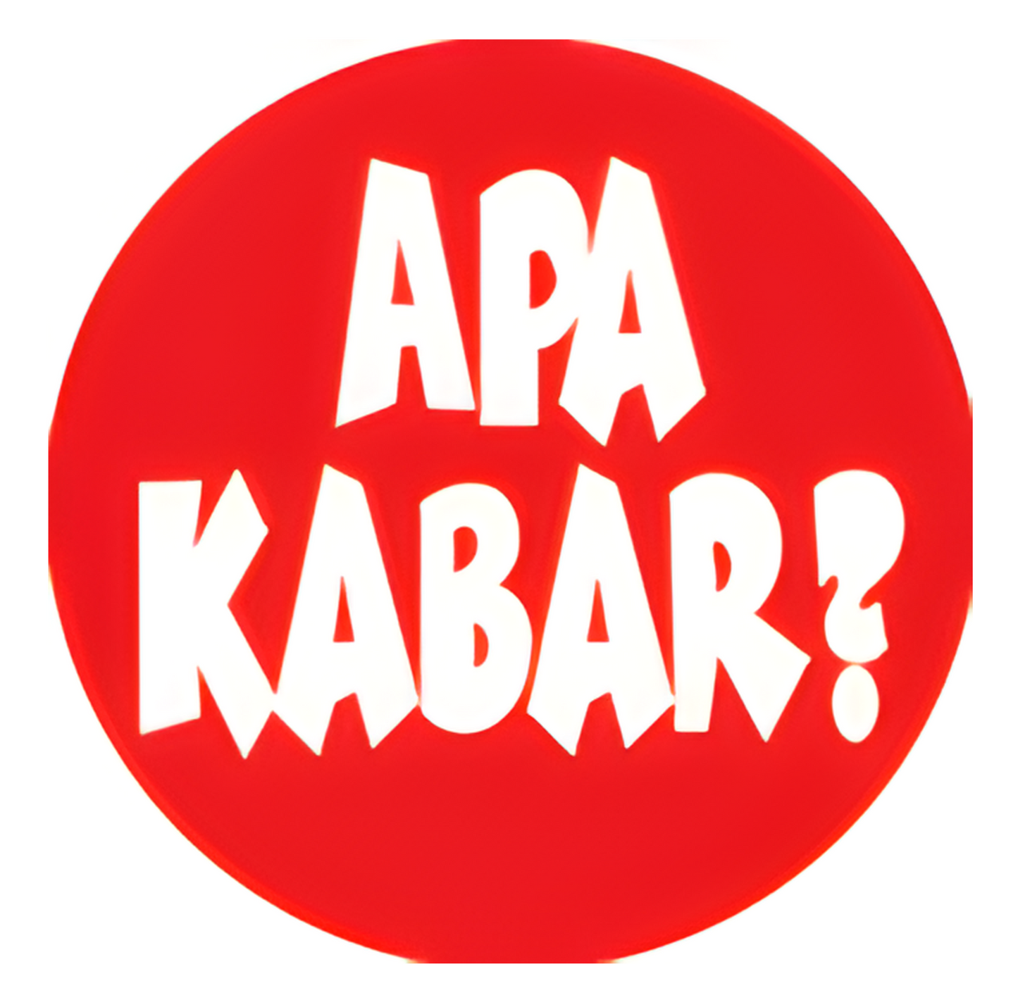 'Hello' Badge, Keychain, Magnet: Indonesian