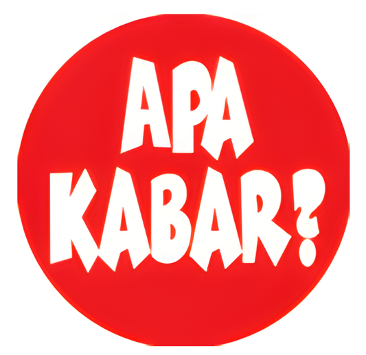 'Hello' Badge, Keychain, Magnet: Indonesian