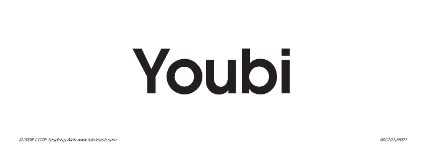 Days of the Week Word Cards