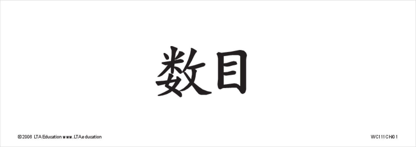 Numbers 0-20 Word Cards