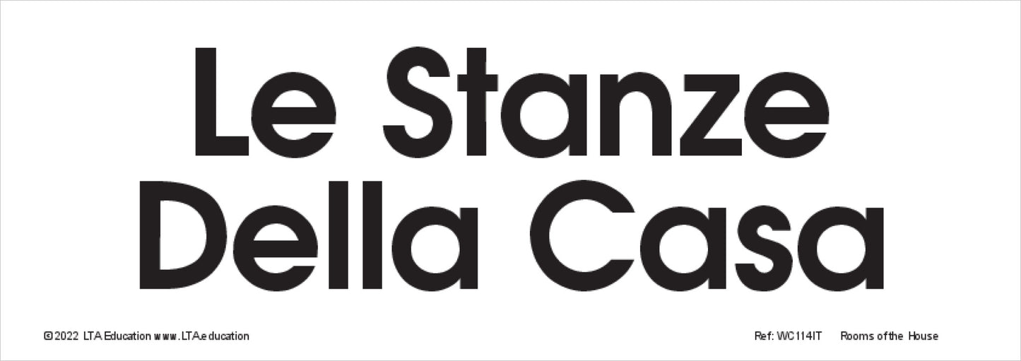 Rooms of the House Word Cards