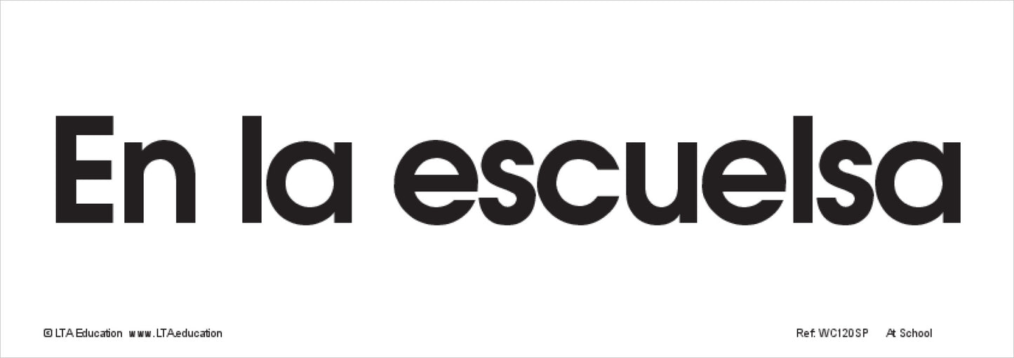 At School Word Cards