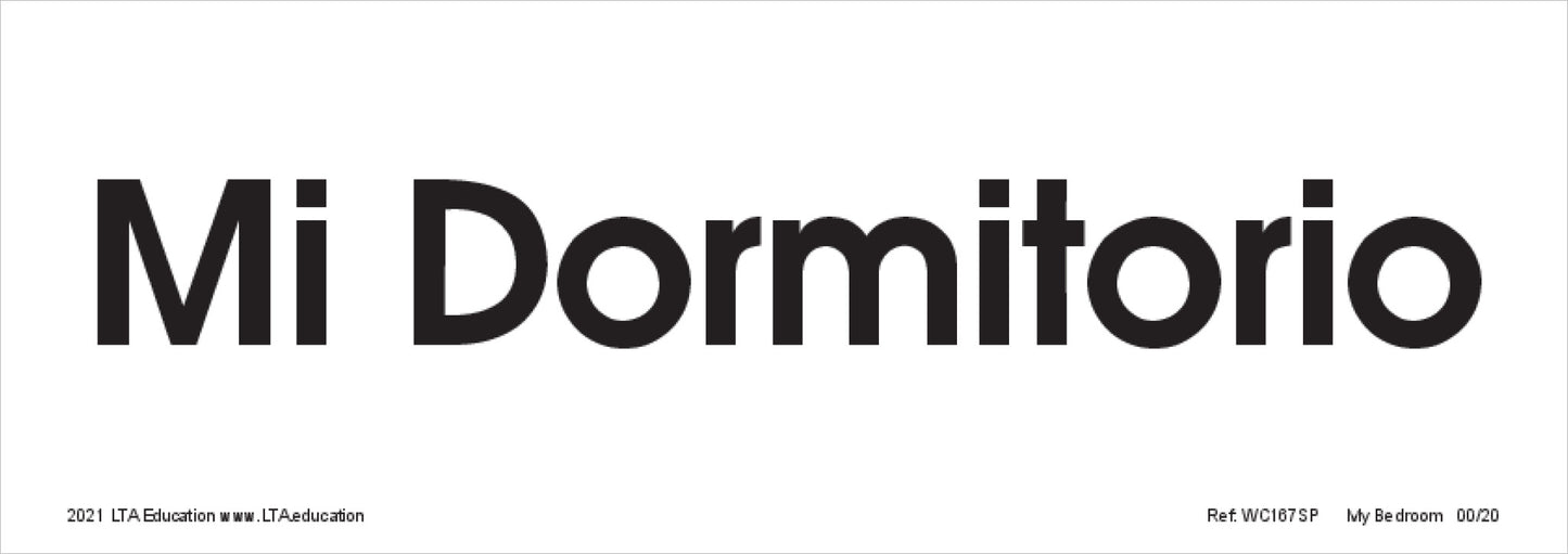 My Bedroom Word Cards