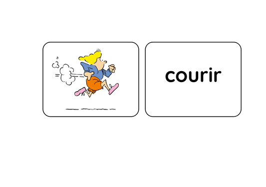 Actions Mix and Match Card Set