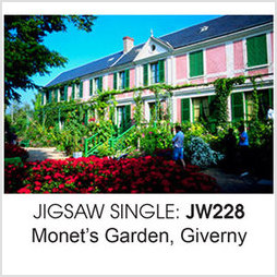 Jigsaw FR Monets Garden Giverny