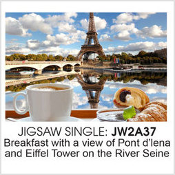 Jigsaw FR Breakfast view Eiffel