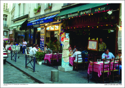 Cafe, Saint Germain des Pres