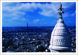 Paris skyline from Sacre Coeur Catherdral