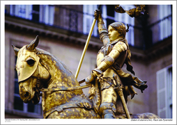 Statue of Jeanne d'Arc, Place des Pyramides