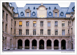 Main courtyard of the Sorbonne, Paris