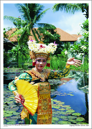 Legong Keraton dancer, Bali