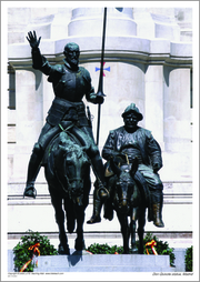 Don Quixote statue, Madrid